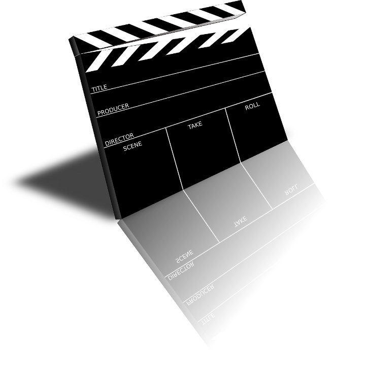 film clapper board